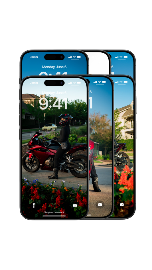 Bike Summer Night Wallpaper Bundle